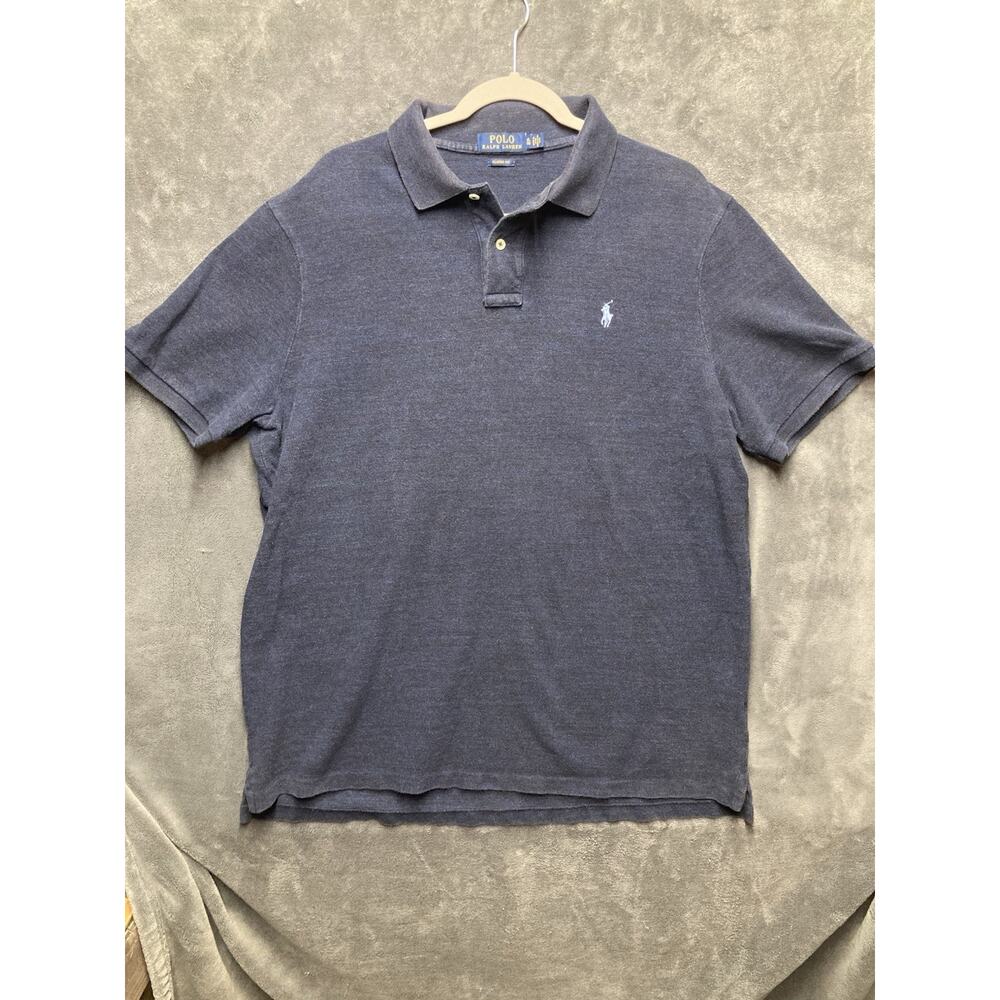 Polo Ralph Lauren Polo Shirt Men XL Blue Classic Fit Preppy Old Money Streetwear